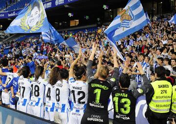 Así fue la celebración de la Real Sociedad tras su pase a la final