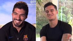 El regalo de Luis Suárez a Coutinho en el amigo invisible de Neymar