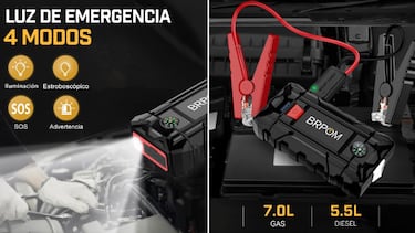 El arrancador de bateras que trabaja en segundos y funciona con motores de disel y gasolina