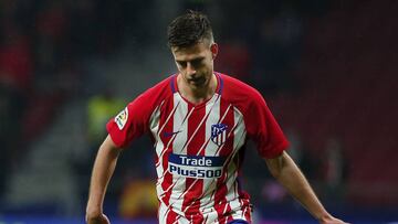 Sergi con el Atlético.