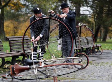 La tradicional carrera  ‘One Mile Race’ en el parque Letna en Praga