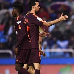 Busquets: "Hay una espinita pero eso no empaña el doblete"