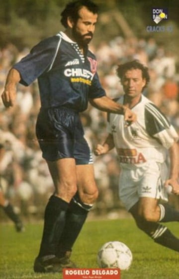 Rogelio Delgado: El recordado defensa paraguayo jugó en Universidad de Chile durante los años 1992 y 1994, y obtuvo el campeonato que rompió la sequía de 25 años sin títulos para la U.