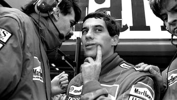 Ayrton Senna. 