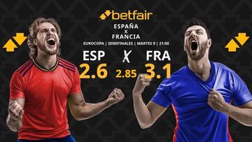 Pronósticos España vs. Francia: horario, TV, estadísticas y cuadro