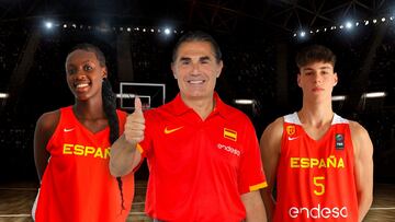 Las promesas del baloncesto español piden consejo a Sergio Scariolo