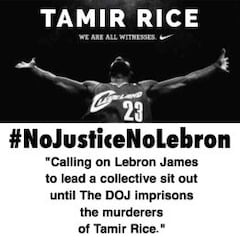 El incómodo silencio de LeBron James en el asunto Tamir Rice