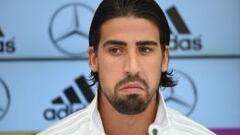 Sami Khedira, en conferencia de prensa.