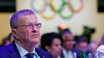 El miembro del Comité Olímpico Internacional John Coates.