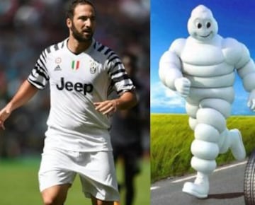 Los mejores memes del sobrepeso de Higuaín en la Juve