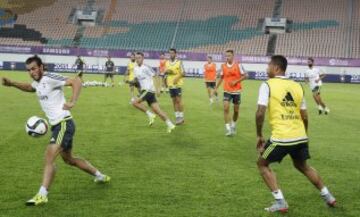 Entrenamiento en Guangzhou.