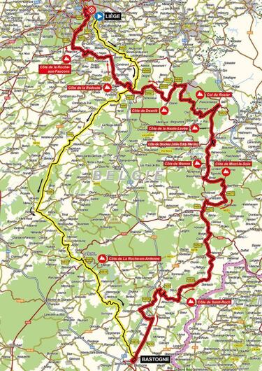Lieja-Basto?a-Lieja 2022: perfil, recorrido, equipos, participantes y favoritos