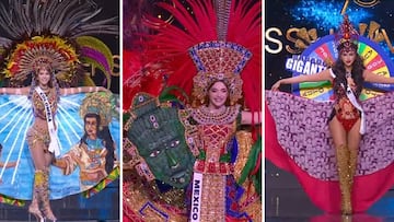 Los trajes típicos más extravagantes de la preliminar de Miss Universo 2024