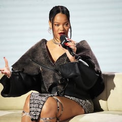 How did Rihanna celebrate her 35th birthday?
