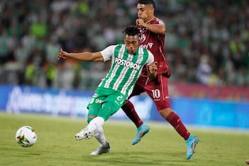 Atlético Nacional venció 3-1 a Deportes Tolima en el partido de ida de la gran final de la Liga BetPlay.