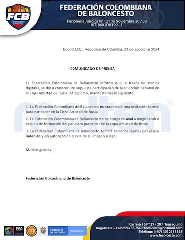 Una falsa selecci¨®n colombiana ridiculiza a la Federaci¨®n Rusa