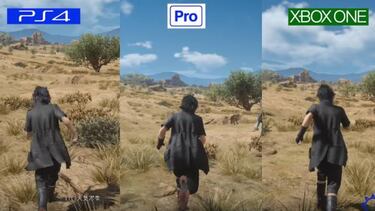 Comparativa Final Fantasy XV en PS4, PS4 Pro y Xbox One
