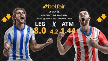 CD Leganés vs. Atlético de Madrid: horario, dónde ver, pronósticos y clasificación