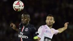 Matuidi y Barbosa, en el encuentro.