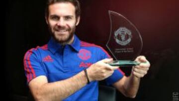 Mata, nombrado jugador del mes en el Machester United