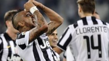 Un doblete de Vidal lanza a la Juve al liderato en la Serie A