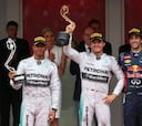 Hamilton: “No soy amigo de Rosberg, somos compañeros”