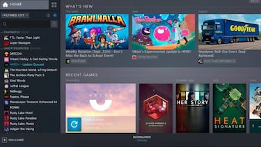 Cómo activar la beta abierta de la nueva biblioteca de Steam