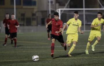 Partido de semifinales de Cadetes entre el Villarreal y el Alboraya.