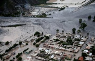 EL alud en Jujuy que obliga a parar el Dakar