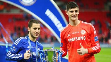 Sarri revolucionará al Chelsea: Hazard y Courtois podrían seguir