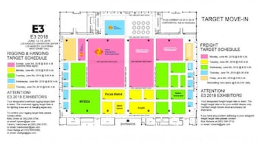 Se revelan los primeros planos del E3 2018