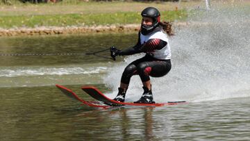 González clasifica a la final de salto y marca segunda en overall