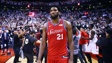 Embiid, tras la canasta de Leonard que dio la victoria a los Raptors