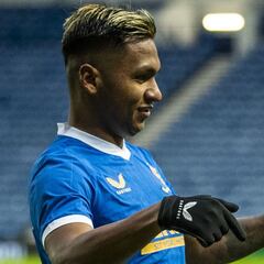 Alfredo Morelos cierra 2021 con gol para Rangers en el Boxing Day