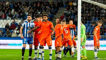 Pablo Vázquez, en el partido ante la Ponferradina.