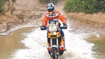 <b>DOMINIO. </b>Esteve está siendo el mejor en Marruecos.