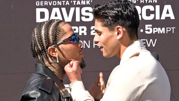 Gervonta Davis y Ryan García, cara a cara.