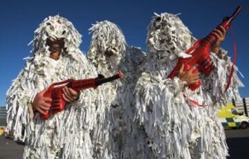 Carnaval en las gradas del Sevens World Series