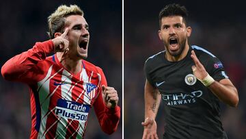 Griezmann y Ag&uuml;ero pueden intercambiar sus equipos: uno al City, el otro al Atl&eacute;tico.