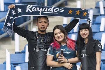 La afición dio color a la semifinal en el BBVA Bancomer