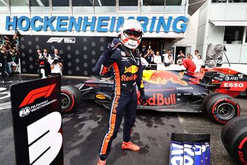 La accidentada carrera en Hockenheim