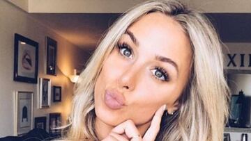 La modelo estadounidense Daniella Grace, supuesta nueva novia del portero del Liverpool Loris Karius que también fue relacionada con Cristiano Ronaldo
