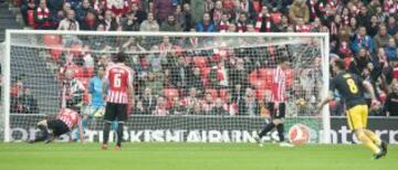 Koke marca el 0-1.