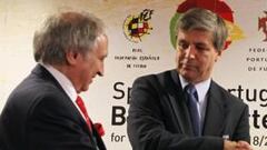 La Candidatura Ibérica realizó ayer su último ensayo