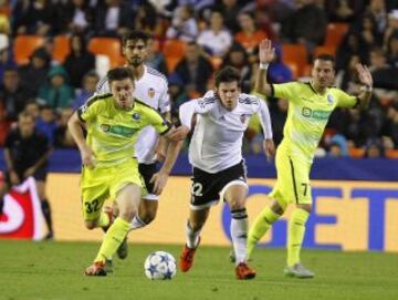 20/10/15 PARTIDO CHAMPIONS LEAGUE 
FASE DE GRUPOS GRUPO H
VALENCIA CF - KAA GENT  GANTE 
SANTI MINA