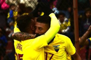 El emotivo empate de la Rojita ante Ecuador, en imágenes