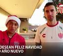 Los saludos navideños de Gallegos y Allende para el Necaxa