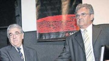 <b>INSEPARABLES. </b>Dani Sánchez Llibre y Sebastián Javier se vieron ayer en Vilassar de Mar y hablaron sobre el futuro del equipo.