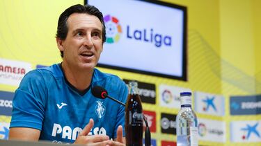 12/08/22 RUEDA DE PRENSA DE UNAI EMERY VILLARREAL
