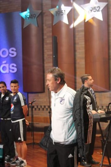 Lanzamiento camiseta Millonarios 2015